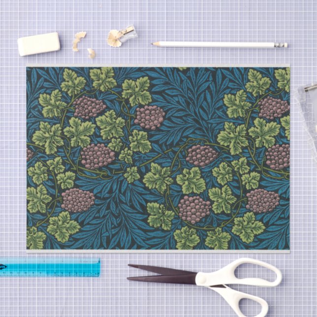 William Morris Vine Pattern Decoupage Paper Seidenpapier (Handwerk)