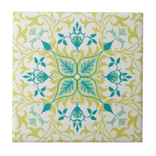 William Morris Vine Pattern Keramik Tile Fliese
