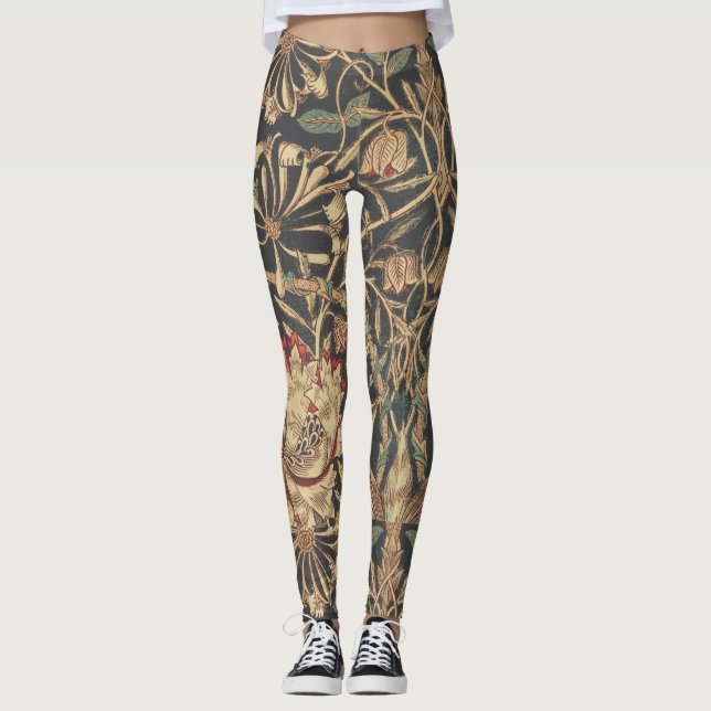 William Morris VINE PATTERN Leggings (Vorderseite)