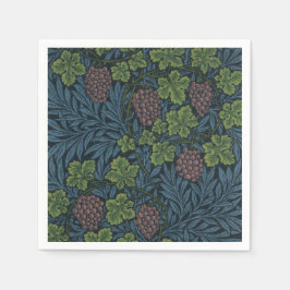 William Morris Vine Wallpaper Design Serviette