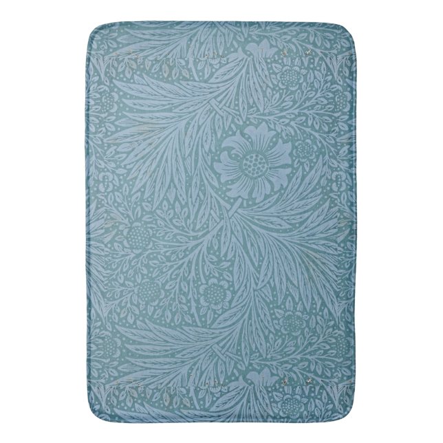 William Morris Vintag Blumen Blumen Badematte (Vorderseite Vertikal)