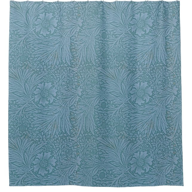 William Morris Vintag Blumen Blumen Duschvorhang (Vorderseite)