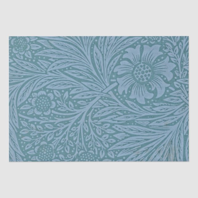William Morris Vintag Blumen Blumen Seidenpapier (Vorderseite)