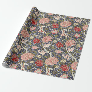 William Morris Vintag Cray Floral Pattern Geschenkpapier