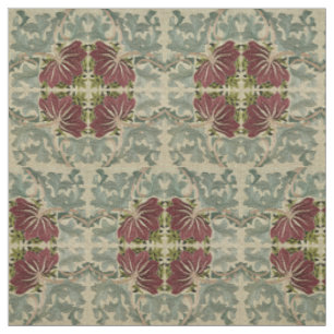 William Morris Vintag Floral & Acanthus Pattern Stoff