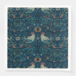 William Morris Vintag Floral Birds Serviette