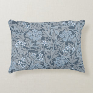 William Morris Vintag Floral Blue Jasmin Dekokissen