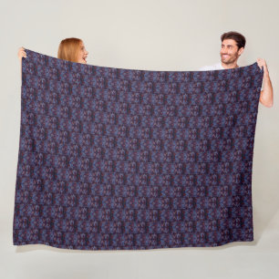 William Morris Vintag Floral Textile Stickerei Fleecedecke