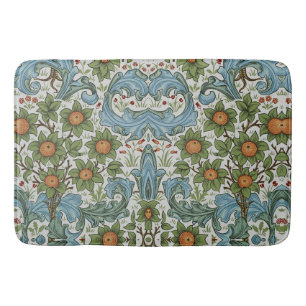 William Morris Vintag Floral Yellow Green Badematte