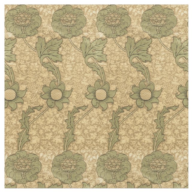 William Morris Vintag Kennet Pattern Stoff (Nahaufnahme)
