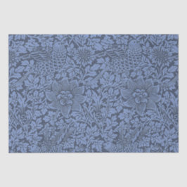 William Morris Vintag Pattern Bird und Anemone Seidenpapier