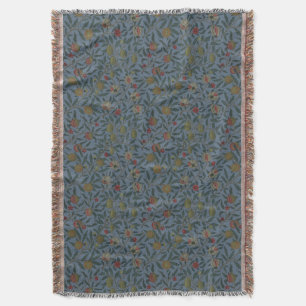 William Morris Vintag Pomegranate Pattern Decke