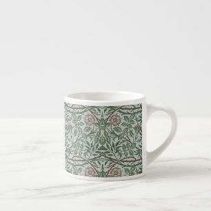 William Morris Vintag Sweet Briar Rose Foliage Espressotasse