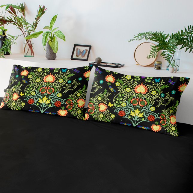 William Morris Vintage Blume Kissenbezug (Von Creator hochgeladen)