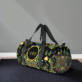 William Morris Vintage Blume Monogram Duffle Bag