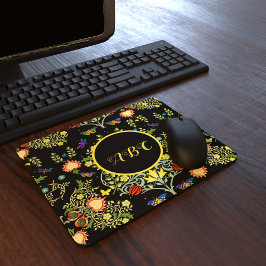 William Morris Vintage Blume Monogram Mousepad