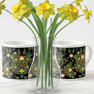 William Morris Vintage Blumen Espressotasse
