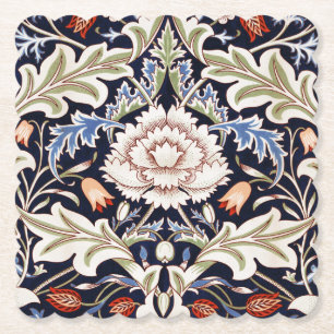 William Morris Vintage Blumengestaltung Blumen Bla Untersetzer