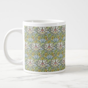 William Morris Vintage Floral Pink Grün Myrte Jumbo-Tasse