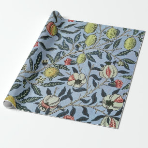 William Morris Vintage Granatapfel Fruchtmuster Geschenkpapier