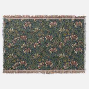 William Morris Vintage-Heckenkirchen-Blumenmuster Decke