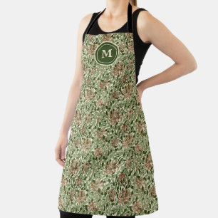 William Morris Vintage-Honeysuckle-Muster Schürze
