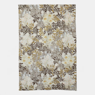 William Morris Vintage Hyazinthe Blumenmuster Art  Geschirrtuch