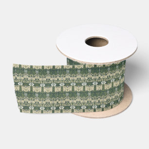 William Morris Vintage Kunst und Rose Satinband