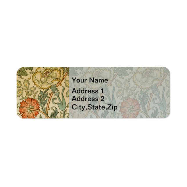 William Morris Vintage Pink and Rose Pattern (Vorne)