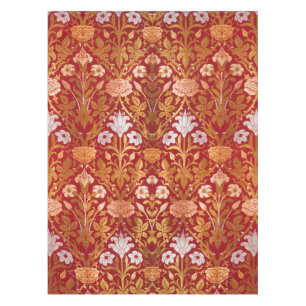 William Morris Vintage Rose & Lily Blumenmuster Tischdecke