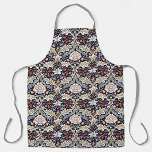 William Morris Vintage Severn Blau Blumen Blumenmu Schürze