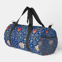 William Morris Vintage Tulpe Floral Indigo Muster