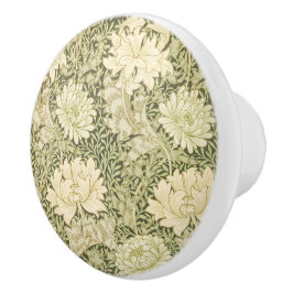 William Morris Vintager, eleganter, blumengeschmüc Keramikknauf