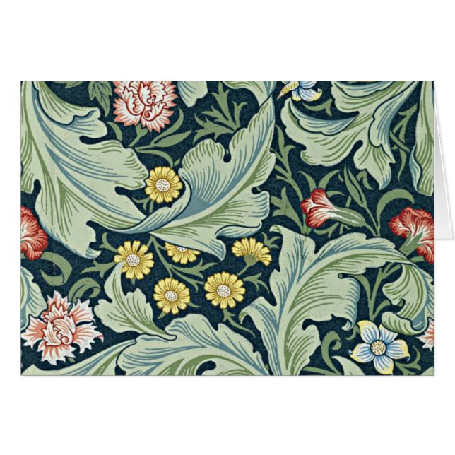 William Morris - Vintages Blumendesign in Leiceste (Vorderseite (Horizontal))