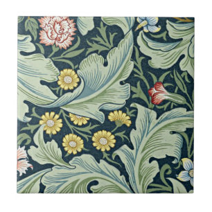 William Morris - Vintages Blumendesign in Leiceste Fliese