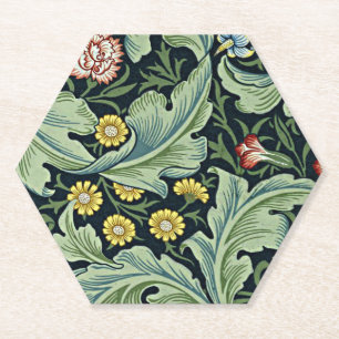 William Morris - Vintages Blumendesign in Leiceste Untersetzer