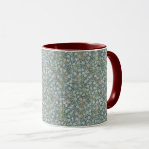 William Morris Vintages Blumenrosa Grüne Klee Tasse