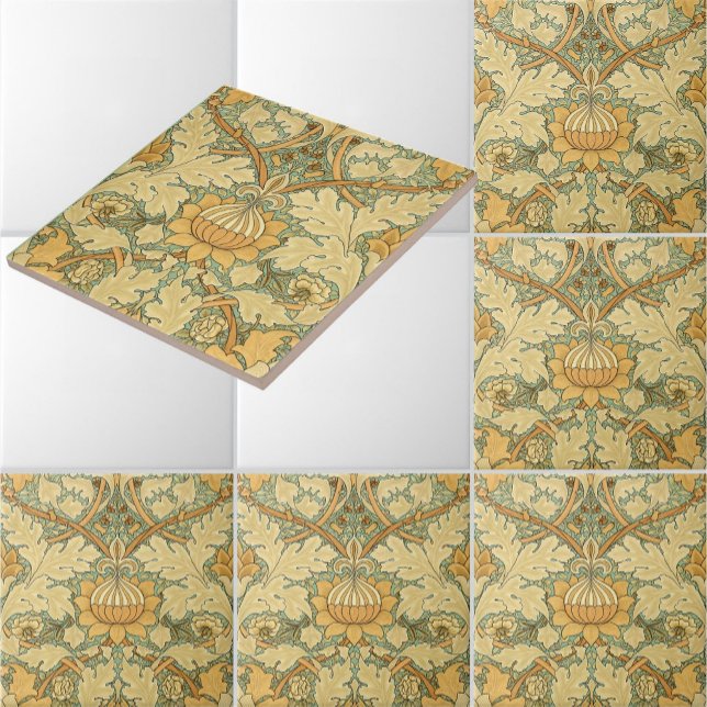 William Morris Vintages Foliage- und Blumenmuster Fliese (Von Creator hochgeladen)
