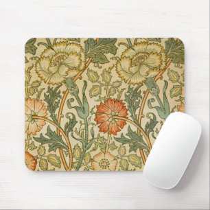 William Morris - Vintages Rosa und Rose Mousepad