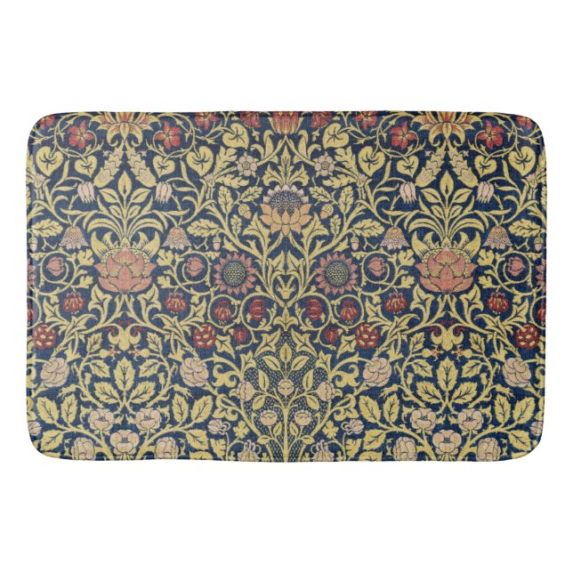 William Morris Violet und Columbine Art Badematte (Vorderseite)