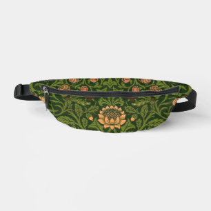 William Morris Violet und Columbine Art Rug Bauchtasche