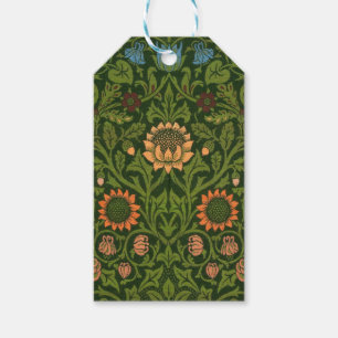 William Morris Violet und Columbine Art Rug Geschenkanhänger