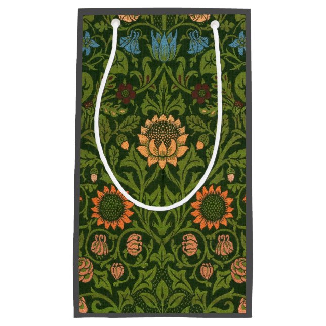 William Morris Violet und Columbine Art Rug Kleine Geschenktüte (Vorderseite)