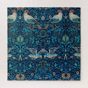 William Morris Vögel Art Nouveau Blumenmuster