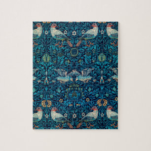 William Morris Vögel Art Nouveau Blumenmuster