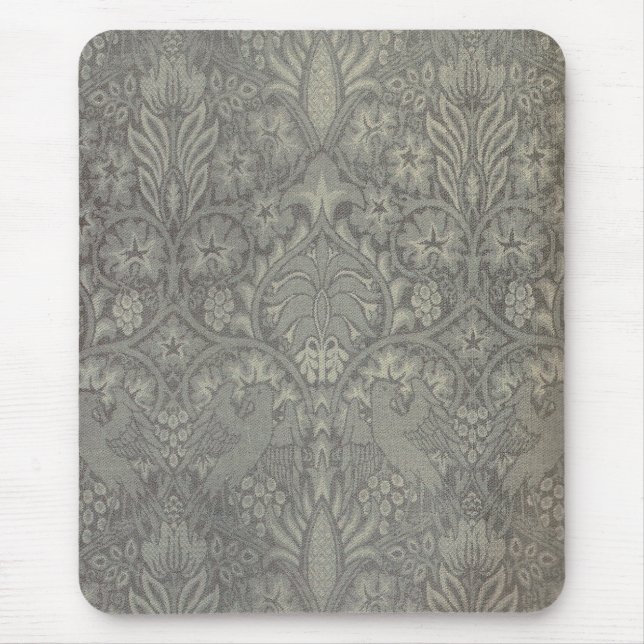 William Morris Vogel- und Weinrankenmuster Mousepad (Vorne)