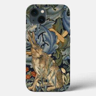 William Morris Waldkaninchen Floral Art Nouveau iPhone Hülle