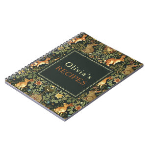 William Morris Waldkaninchen kochen Erinnerungen Notizblock