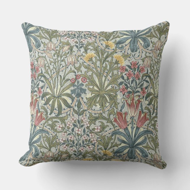 William Morris Waldunkräuter Kissen (Vorderseite)