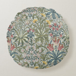 William Morris Waldunkräuter Rundes Kissen